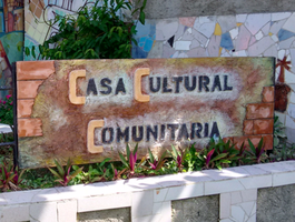 Casa cultural communitaria building in Cuba